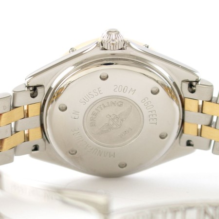 Breitling Uhr Lady J gebraucht Quarz Ref. D52065