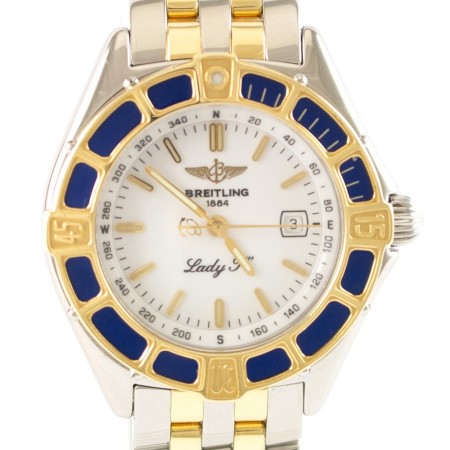 Breitling Uhr Lady J gebraucht Quarz Ref. D52065