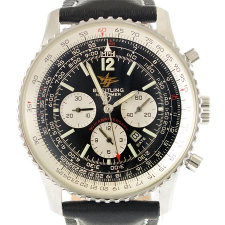 Breitling Uhr Navitimer Chronograph  Edelstahl A41322 50th Anniversary Revision