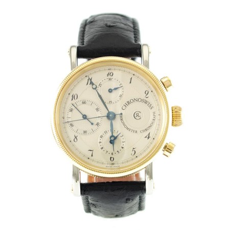 Preview: Chronoswiss Uhr gebraucht Chronometer Chronograph Automatik Revision Ref. CH7522