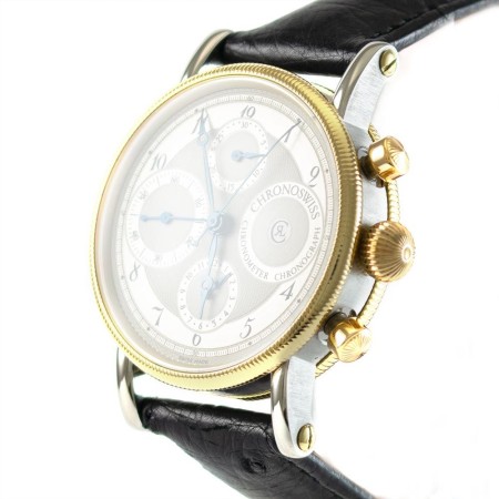 Preview: Chronoswiss Uhr gebraucht Chronometer Chronograph Automatik Revision Ref. CH7522
