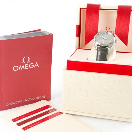 Omega Uhr Seamaster gebraucht Aqua Terra Edelstahl Diamonds Ref. 23113392157001