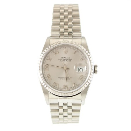Rolex Uhr Datejust Uhr gebraucht 36mm Jubilée Automatik Ref. 16220