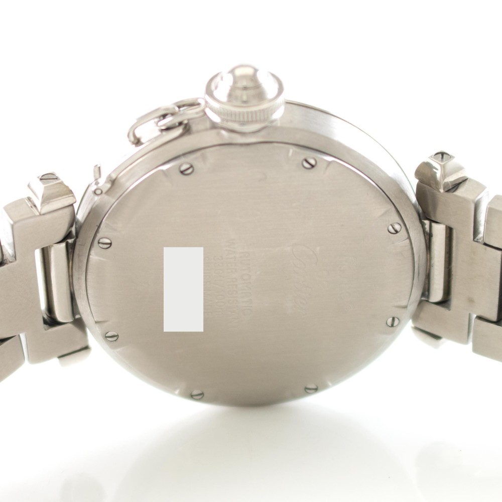Cartier Uhr Pasha Automatik Edelstahl Unisex 35 mm Revision Ref. 1031